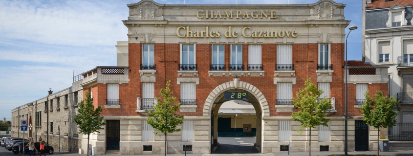 Champagne Charles de Cazanove caves de reims