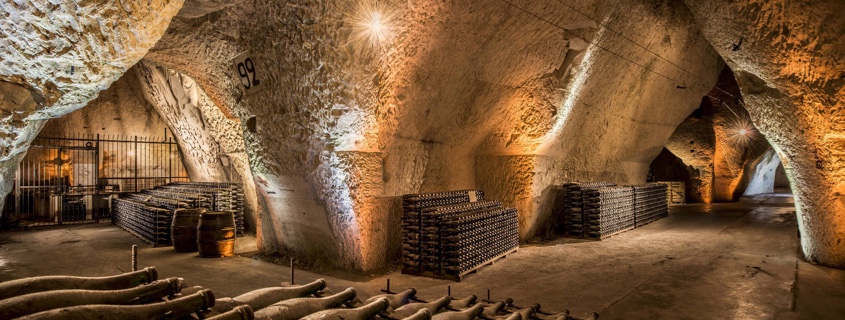 Champagne Veuve Clicquot cave à Reims