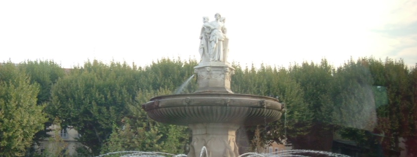 fontaine rotonde aix en provence