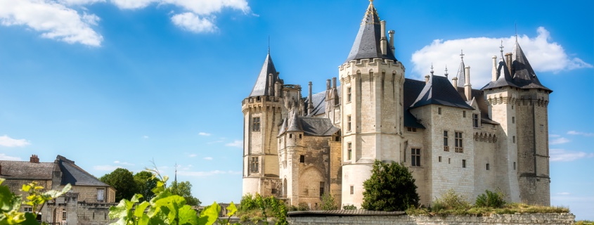 Vue sur le Château de Saumur