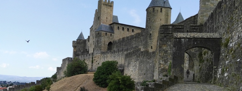 carscassonne chateau porte d'aude