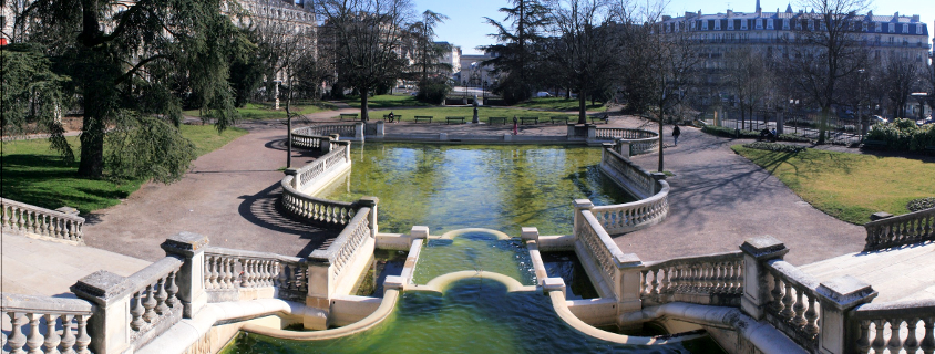 Darcy park, darcy garden Dijon France