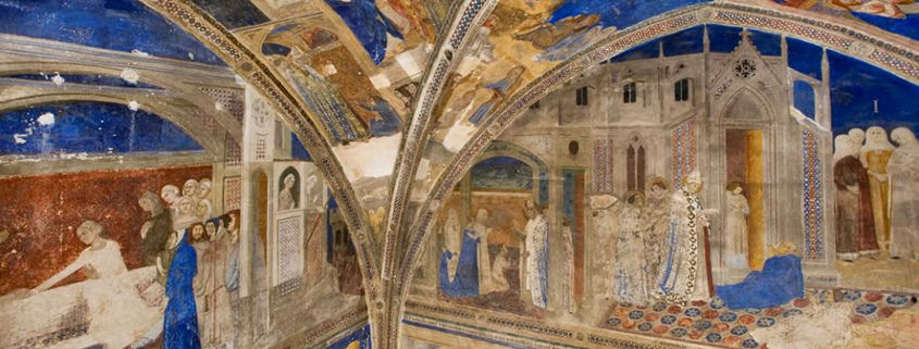 Giovannetti frescoes Saint Martial Chapel Avignon