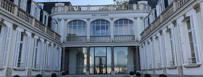 Moet & Chandon champagne house epernay