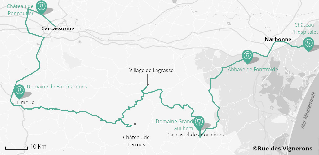 Route des vins en Corbières et Pays Cathare, route des vins corbières itinéraires, itinéraires route vins pays cathare, itinéraire route vins carcassonne, itinéraire route vins narbonne