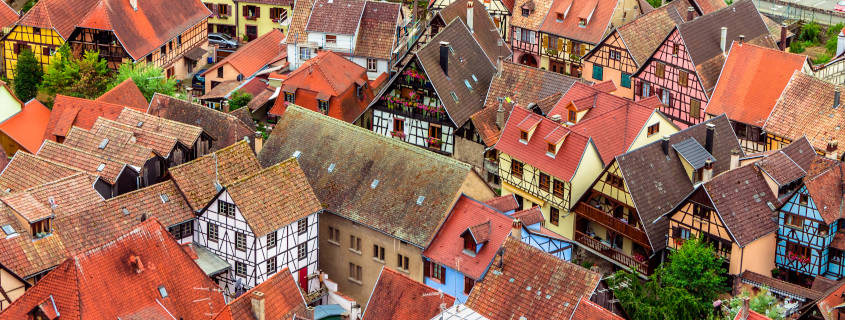 Village de Kaysersberg en Alsace
