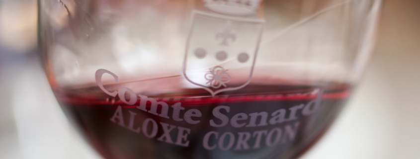 AOC Aloxe-Corton rouge, appellation du vignoble de côte de Beaune, en Bourgogne