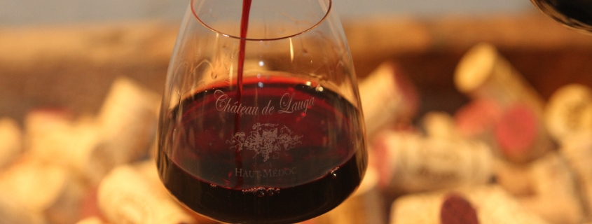 Vin rouge de l'AOC Haut Médoc