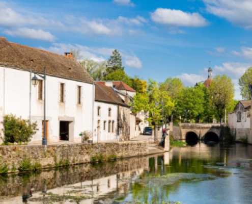 Rivière Bouzaize à Beaune