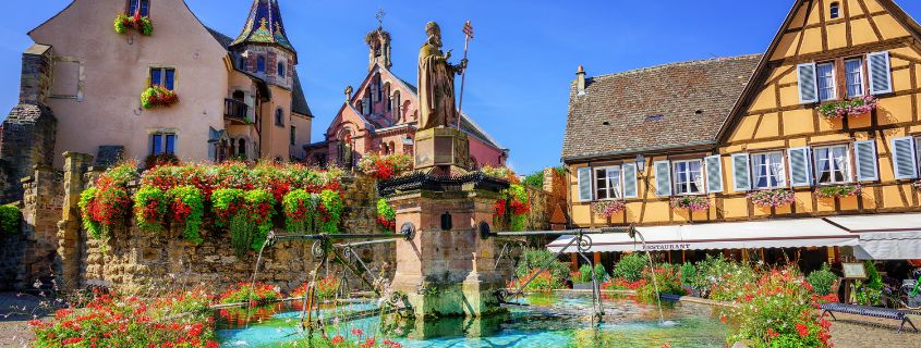 Eguisheim, plus beaux villages autour de Colmar
