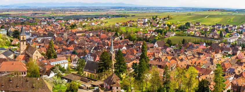 Ribeauvillé, plus beaux villages autour de Colmar