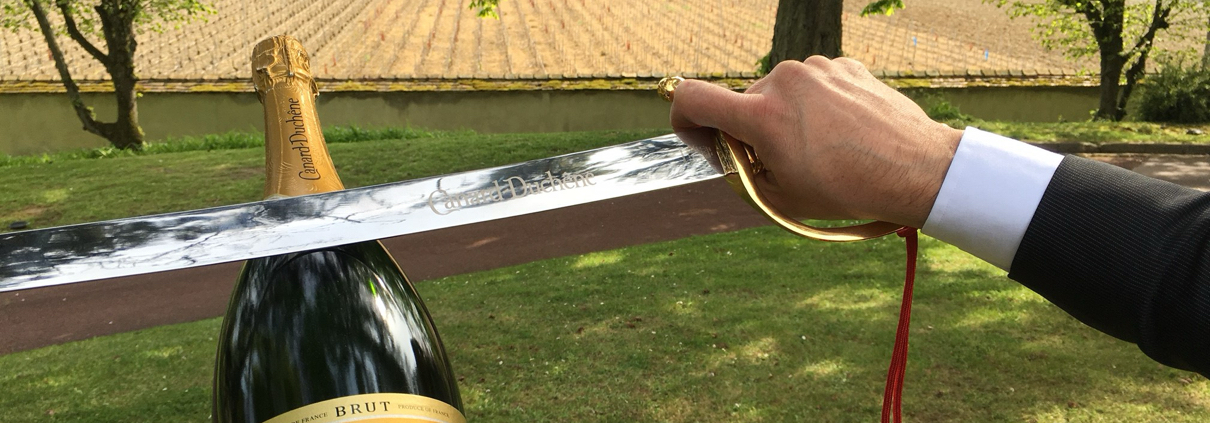 Sabrage Canard Duchêne