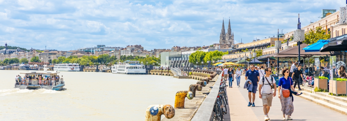 bordeaux quais balade