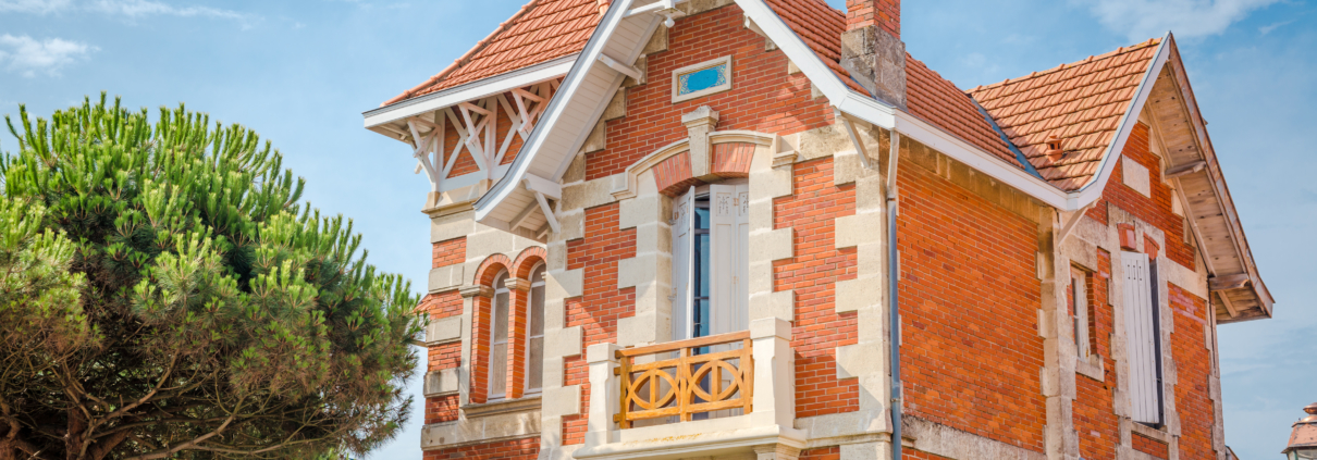 Villa,In,Soulac-sur-mer,,France soulac sur mer village