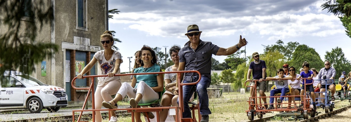 vélorail de saintonges